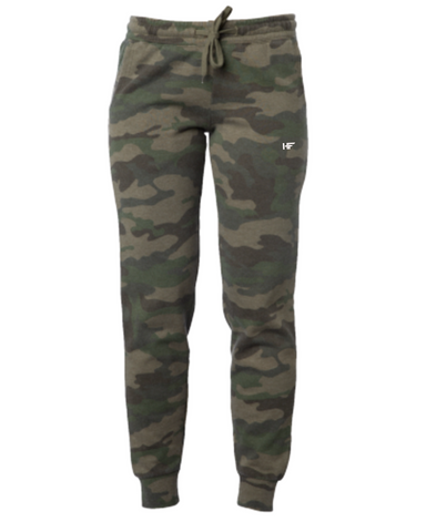 Forest Green Camouflage HIFO Joggers