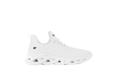Men's HIFO Flex Runner White Shoes (PRE-ORDER)
