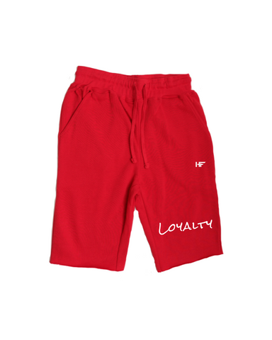 Loyalty Red Shorts