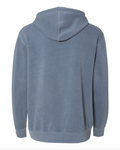 Pigment Dyed Blue Hoodie