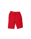 Youth Red Fleece Shorts