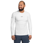 Men's White Compression Long Sleeve