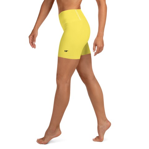Yellow Spandex Shorts