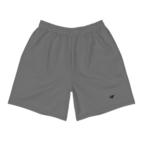 Water Repellent Grey Athletic Shorts
