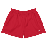 Women's Athletic Red Shorts